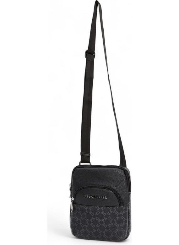 U.S. Polo Assn. Base. Polo Assn.  Black Unisex Messenger Bag PLEVR23602  - Image 2