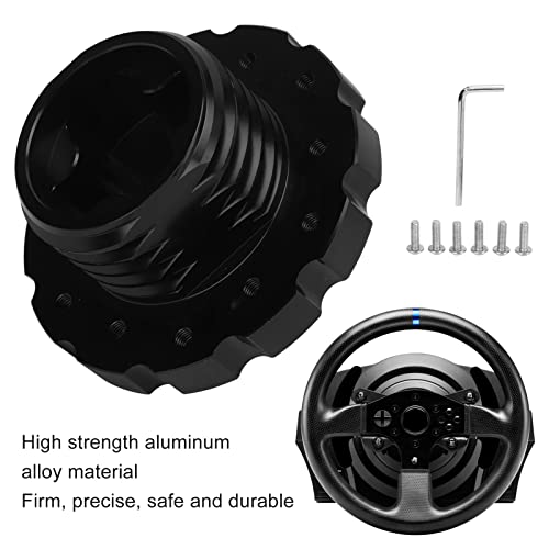 Keenso محول عجلة القيادة، سبائك الألمنيوم 73 مم/2.87 بوصة لمركز عجلة القيادة للسيارة لتراستماستر T300 T500، لمومو، لسپاركو، للويزي - Image 3