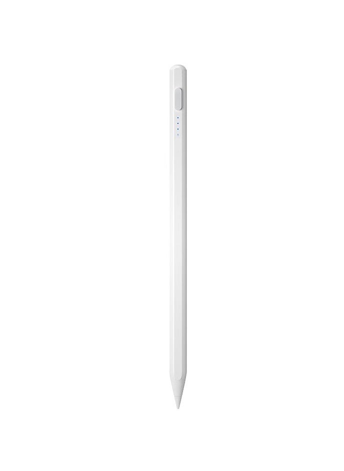 Capacitive Stylus, Multi-Platform Compatible Bluetooth Stylus with Long-Lasting Battery, Replaceable Tips, Type-C Charger for iPad/Android Devices