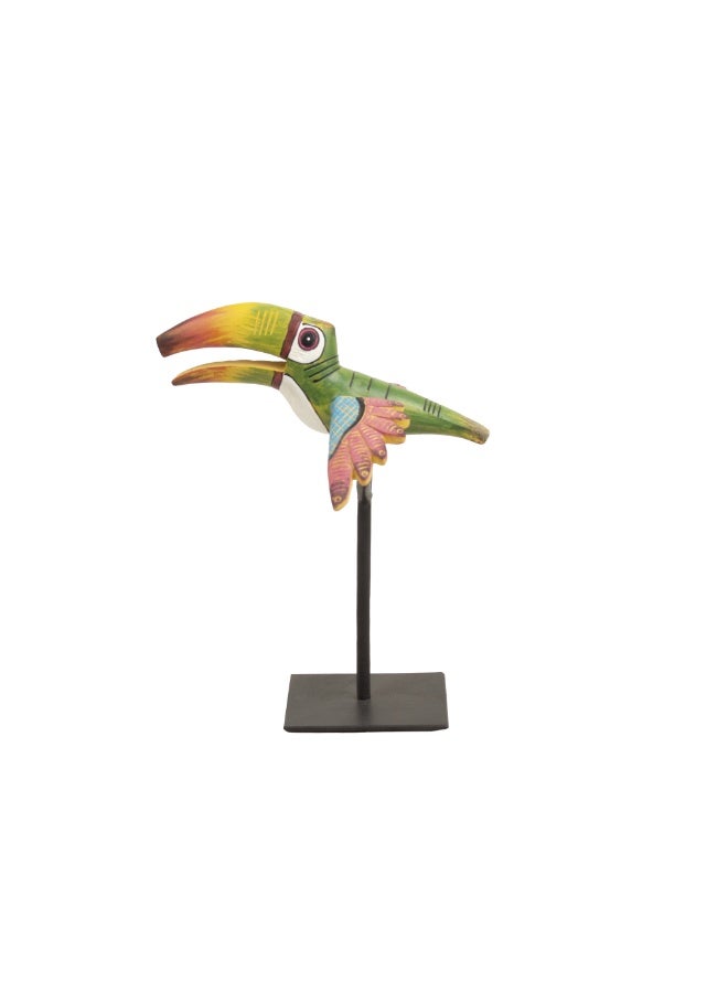 Halfpound Small Resin Toucan Table Decor 26x20x22cm - Image 4