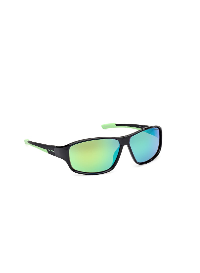 SKECHERS Plastic Oval Full Rim Men Polarized Sunglass - Image 3