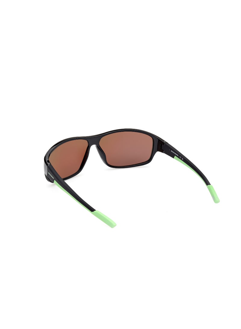 SKECHERS Plastic Oval Full Rim Men Polarized Sunglass - Image 5