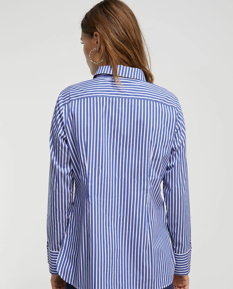 Lola Casademunt Striped shirt with logo