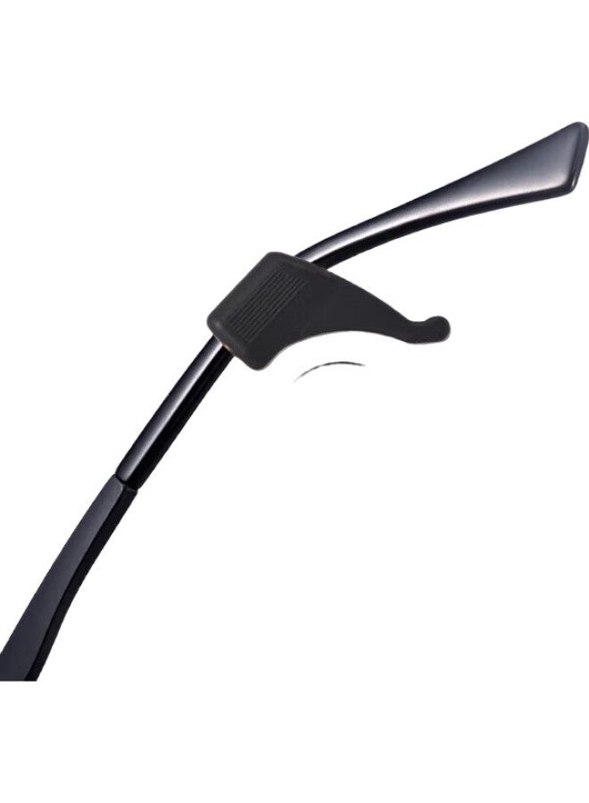 Boshide Glasses Anti-Slip Ear Hooks - Black (Small Size, Pack Of 5) - Image 3