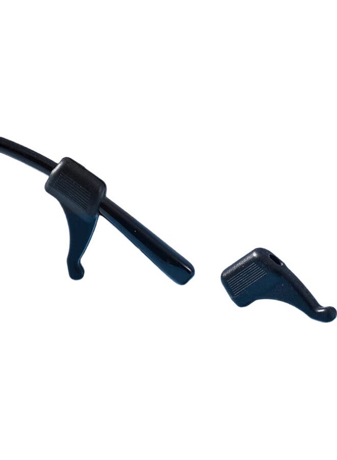 Boshide Glasses Anti-Slip Ear Hooks - Black (Small Size, Pack Of 5) - Image 1