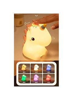 Gonice Unicorn Night Light for Girls Bedroom, Unicorns Gifts for Girls, Cute Night Lights for Kids Room, Squishy Silicone Nursery Lamp, LED Color Changing USB Rechargeable Baby Toddler Decor  - Image 5