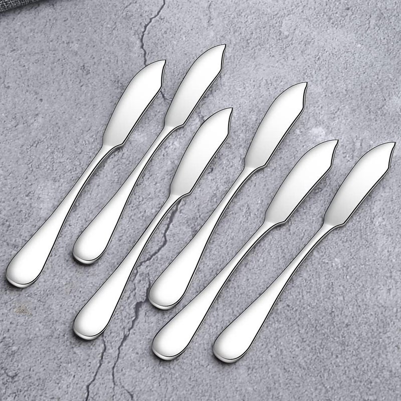 AOOSY Stainless Steel Butter Knives Cheese Knives Butter Spreader for Kitchen Restaurant PartySet of 2 - Image 4