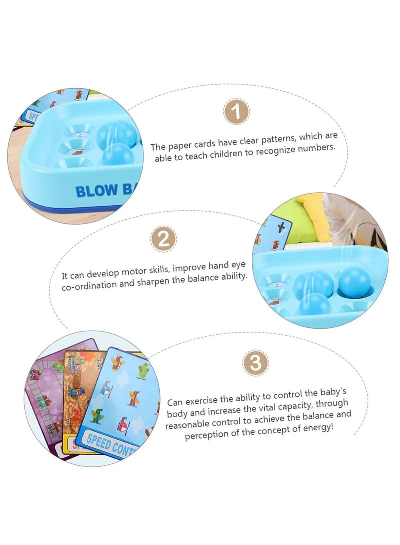 Ball Blowing Machine Chess Board Game, Children's Balance Ball Blowing Game, Motor Skill Toy - Image 3
