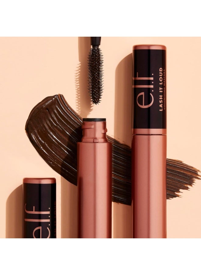 إلف ماسكارا Lash It Loud، تركيبة مكثفة لرموش كثيفة للغاية، لون بني غامق - Image 3