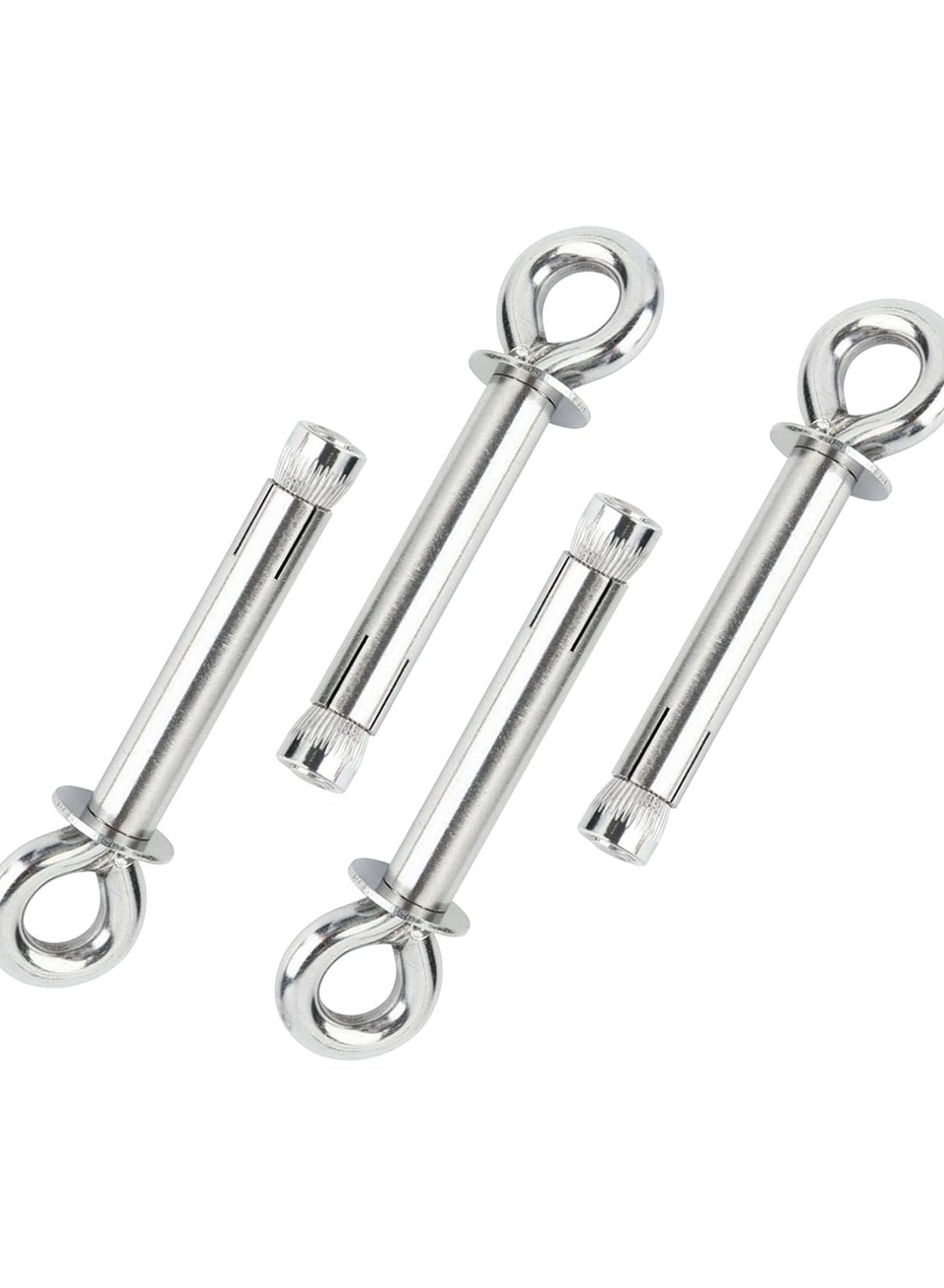 Extendable Bolt GGOOT Expansion Bolt, 4 Pcs M8×60mm Stainless Steel Expansion Anchor ...