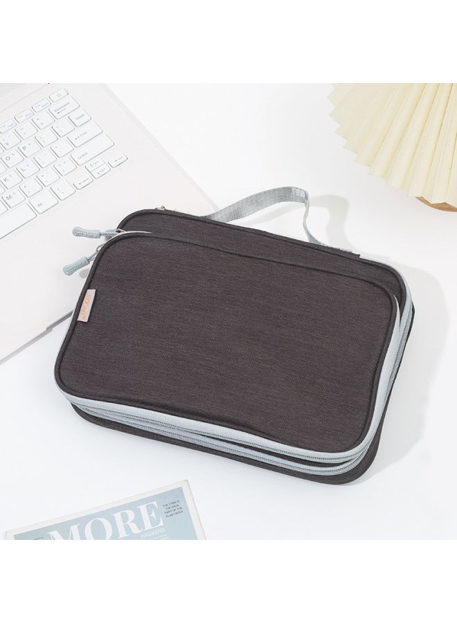 Digital Cable Storage Bag Multi-Functional Oxford Cloth Case For Tablet Charger Mouse Mobile Power Neutral Home Storage Bag 