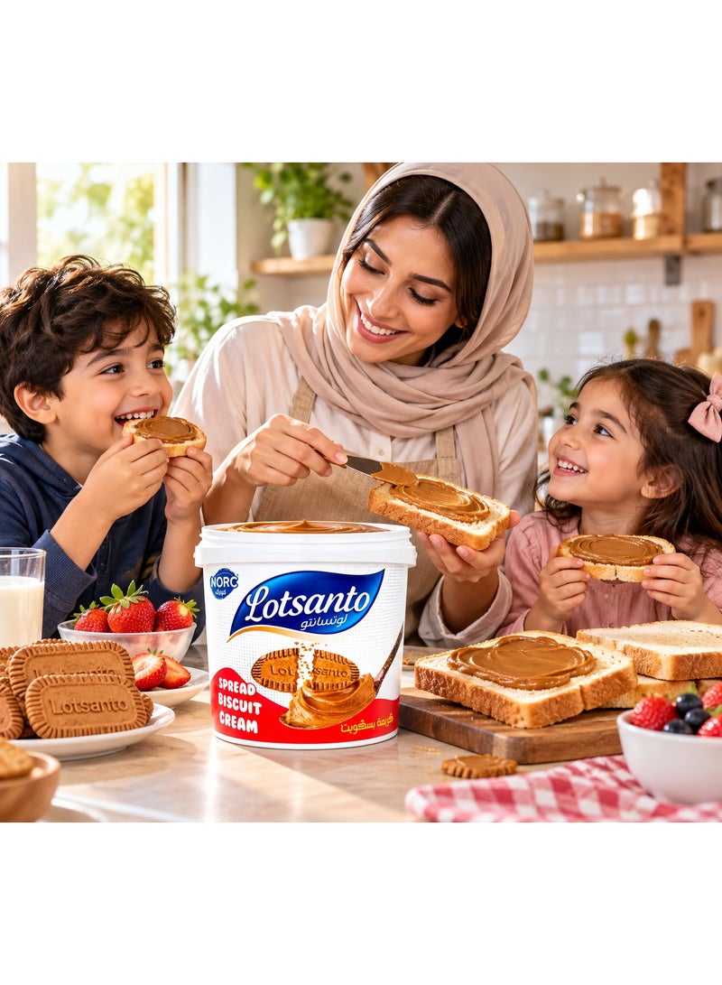 Lotus Lotsanto Biscuit Spread Cream - 1 kg | Smooth Speculoos Cookie Butter - Image 5