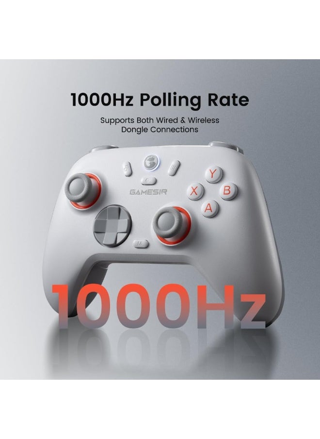 General - Classic Gamepad GameSir Nova 2 Lite Wireless PC Controller with Hall Effect Joysticks & Triggers, 2.4G & Wired 1000Hz Polling Rate, Remappable Buttons-Compatible with PC/Switch/Steam/Android/ iOS - Image 1