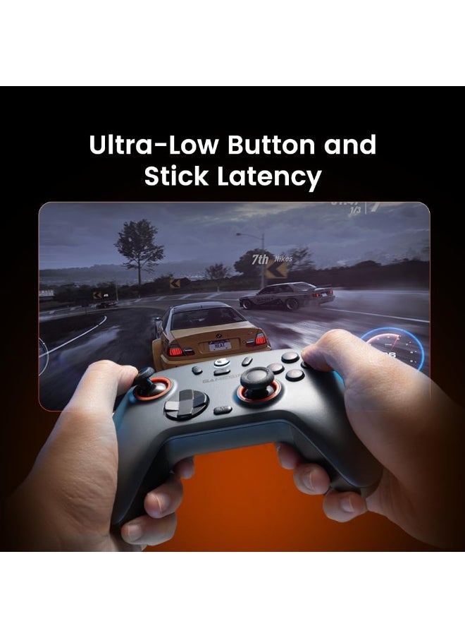 General - Classic Gamepad GameSir Nova 2 Lite Wireless PC Controller with Hall Effect Joysticks & Triggers, 2.4G & Wired 1000Hz Polling Rate, Remappable Buttons-Compatible with PC/Switch/Steam/Android/ iOS - Image 1