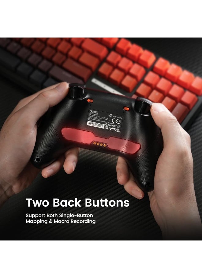 General - Classic Gamepad GameSir Nova 2 Lite Wireless PC Controller with Hall Effect Joysticks & Triggers, 2.4G & Wired 1000Hz Polling Rate, Remappable Buttons-Compatible with PC/Switch/Steam/Android/ iOS - Image 1