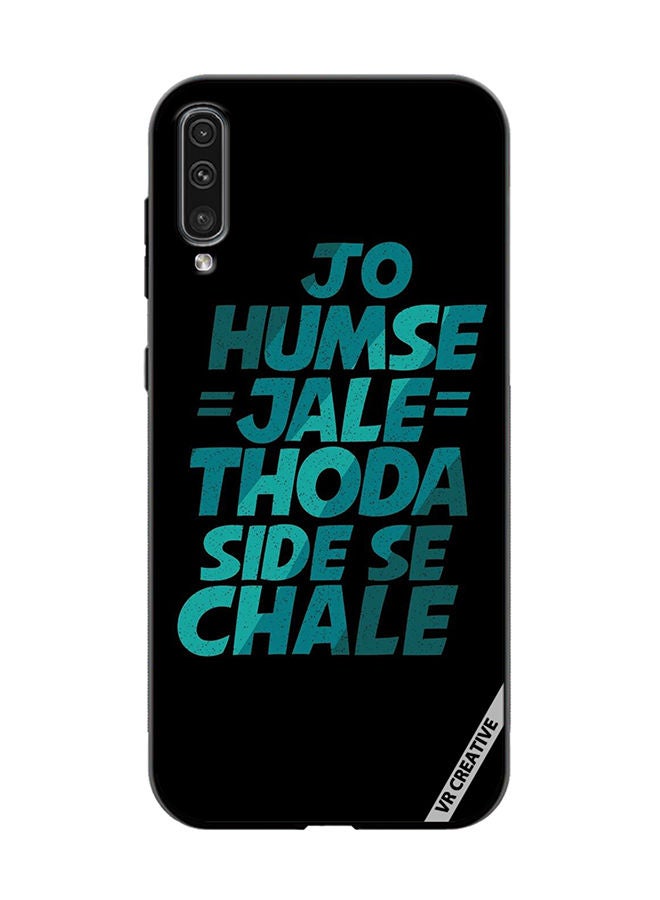 VR CREATIVE Protective Case Cover For Samsung Galaxy A50/A50s Jo Humse Jale Design Multicolour - Image 1