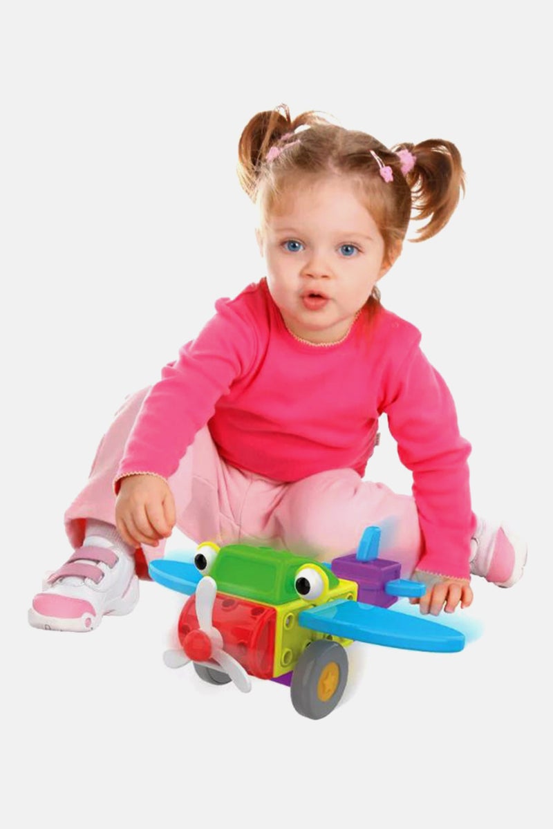 THE LEARNING JOURNEY Techno Kids 4 in 1 on the Go Construction Sets, Purple - Image 3
