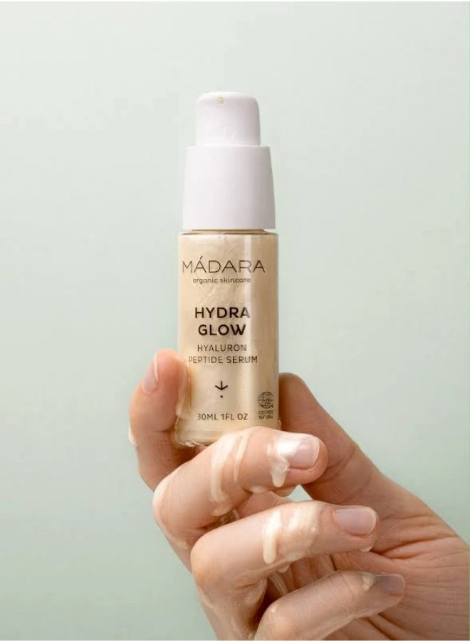 Mádara Hydra Glow Hyaluron Peptide Serum 30ml - Image 4