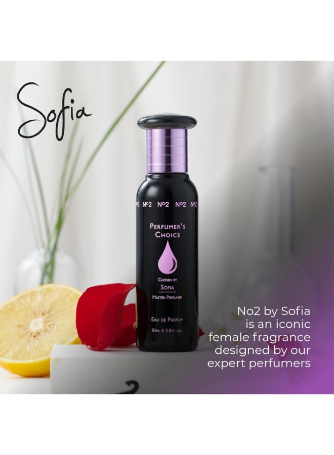 PERFUMER'S CHOICE Perfumer’s Choice No. 2 by Sofia – Eau de Parfum for Women, Elegant Long-Lasting Fragrance, 83ml | by Milton-Lloyd** - Image 2