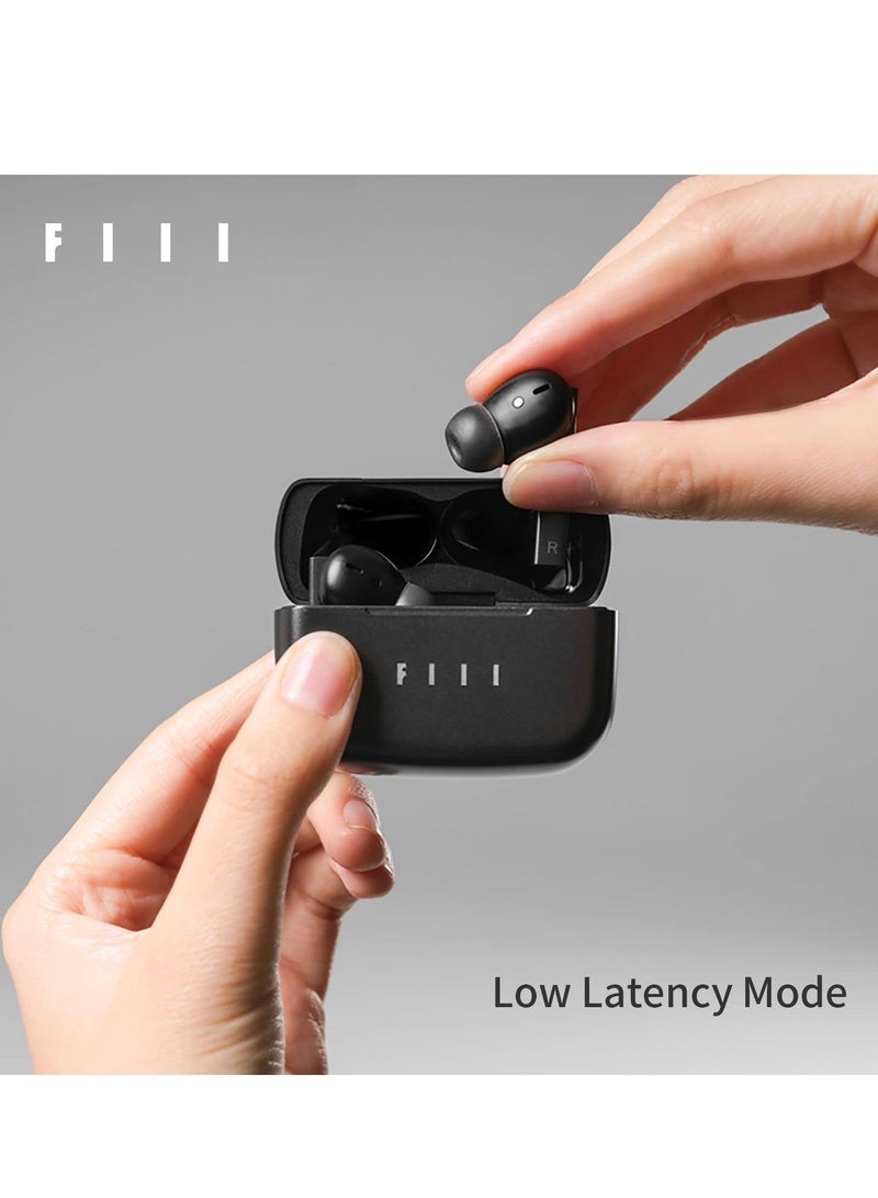 ELTRAZONE سماعات أذن لاسلكية حقيقية بلوتوث 5.2، 30 ساعة من وقت التشغيل، كشف في الأذن، مع ميكروفون مدمج لإلغاء الضوضاء، سماعات رأس مقاومة للماء IPX4، مع علبة شحن لاسلكية للرياضة - Image 5