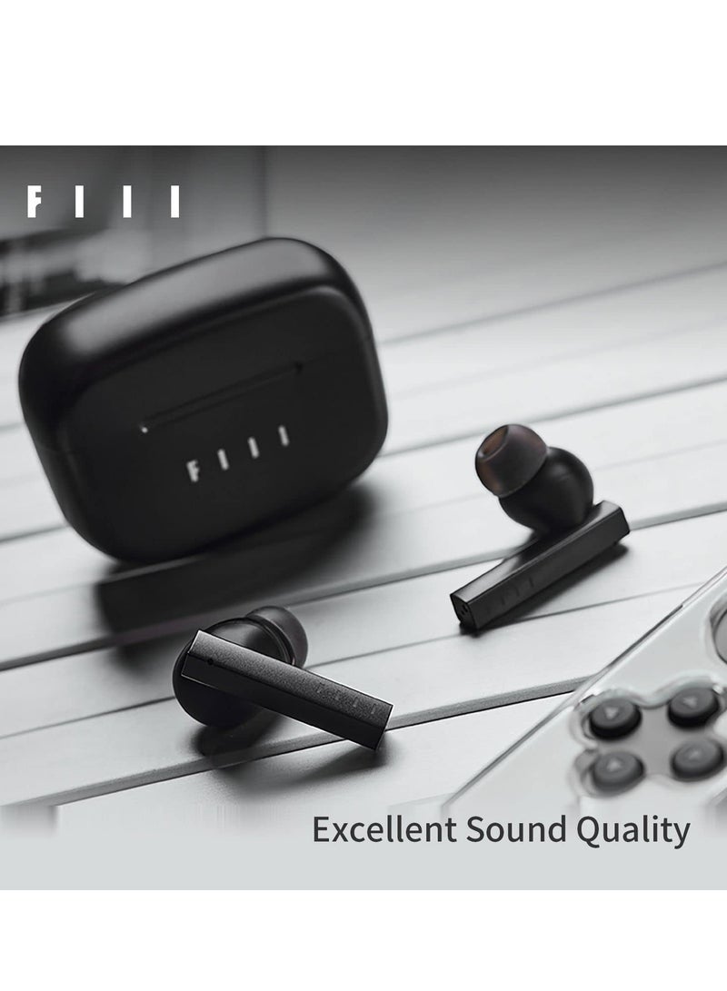 ELTRAZONE سماعات أذن لاسلكية حقيقية بلوتوث 5.2، 30 ساعة من وقت التشغيل، كشف في الأذن، مع ميكروفون مدمج لإلغاء الضوضاء، سماعات رأس مقاومة للماء IPX4، مع علبة شحن لاسلكية للرياضة - Image 3