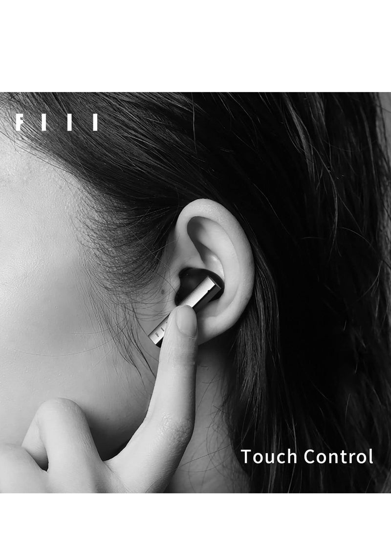 ELTRAZONE سماعات أذن لاسلكية حقيقية بلوتوث 5.2، 30 ساعة من وقت التشغيل، كشف في الأذن، مع ميكروفون مدمج لإلغاء الضوضاء، سماعات رأس مقاومة للماء IPX4، مع علبة شحن لاسلكية للرياضة - Image 4