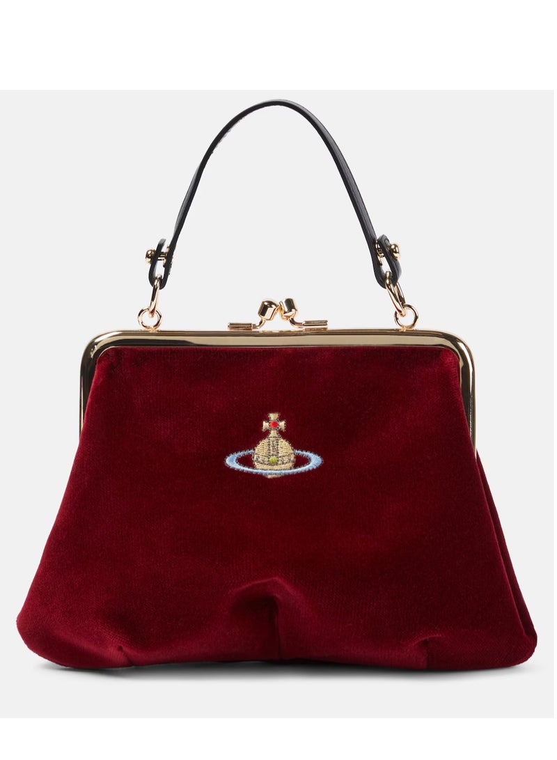 فيفيان ويستوود حقيبة كروس بودي من المخمل بتصميم زلابية - Image 2