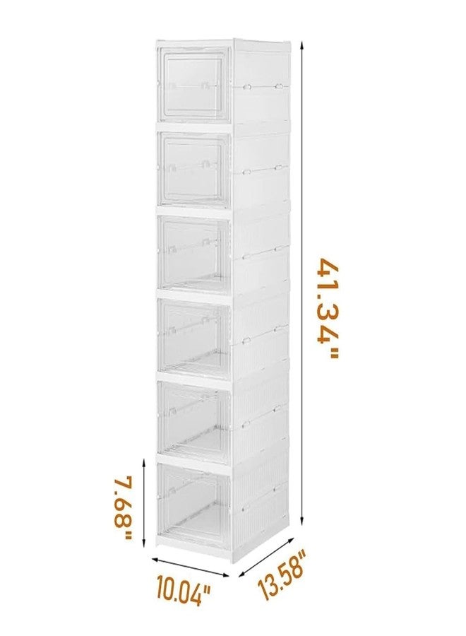 RAYMOX 6 Tier Shoe Storage Cabinet - Image 2