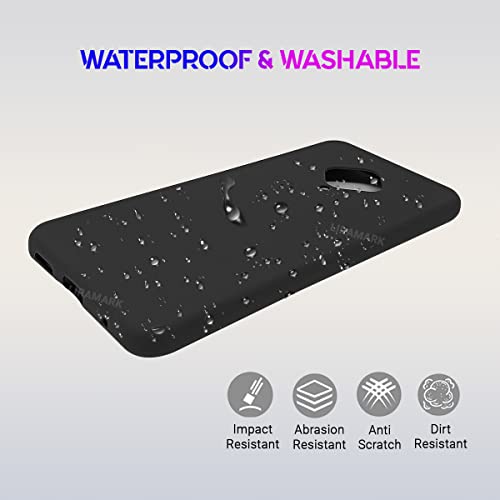 LIRAMARK غطاء خلفي ناعم من سيليكون LIRAMARK لهاتف Vivo S1 Pro/Vivo 1920 (سيليكون أسود) - Image 5