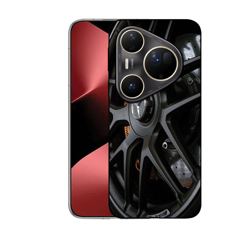 EYE CATCH Printed Protective Case Cover For Huawei Pura 80 Pro -  Mercedes Wheel - Image 1