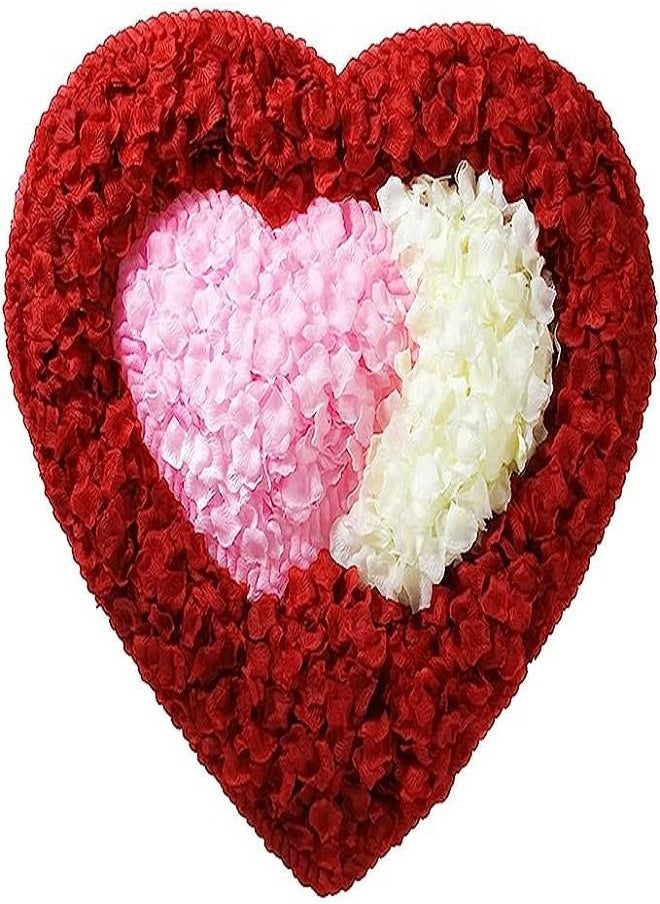 Generic - Peach Pink Series: 1000 pieces of silk rose petals, artistic petals, 1.1-inch loose flowers, proposal scraper, wedding aisle, petal basket, wheel, bride shower center piece decoration. - Image 1