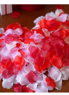 Peach Pink Series: 1000 pieces of silk rose petals, artistic petals, 1.1-inch loose flowers, proposal scraper, wedding aisle, petal basket, wheel, bride shower center piece decoration.
