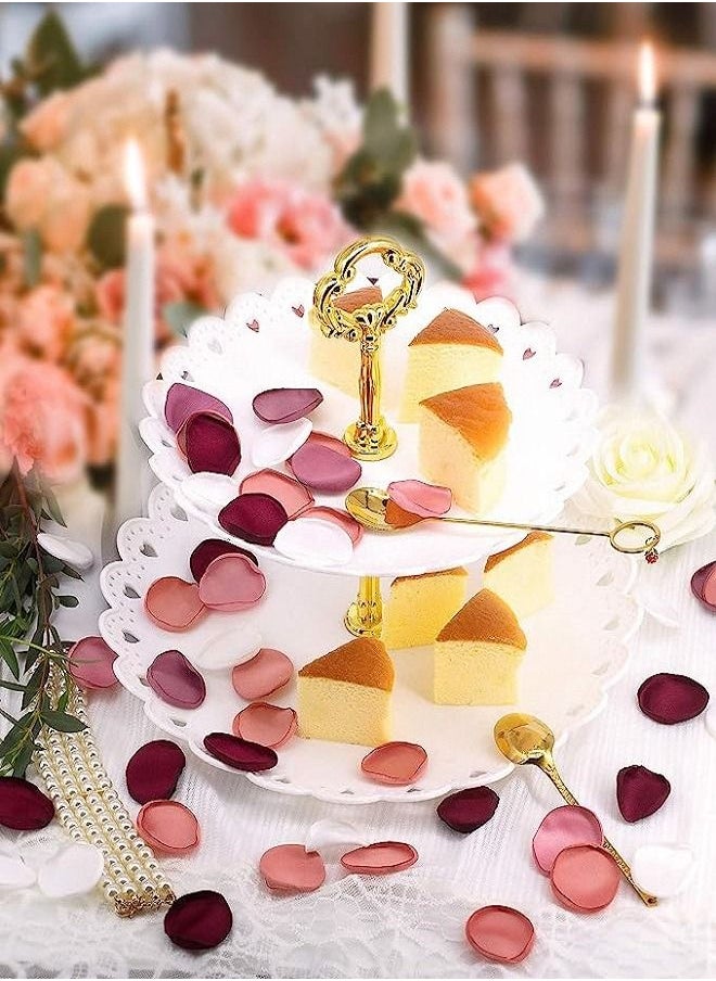 Generic - Peach Pink Series: 1000 pieces of silk rose petals, artistic petals, 1.1-inch loose flowers, proposal scraper, wedding aisle, petal basket, wheel, bride shower center piece decoration. - Image 1