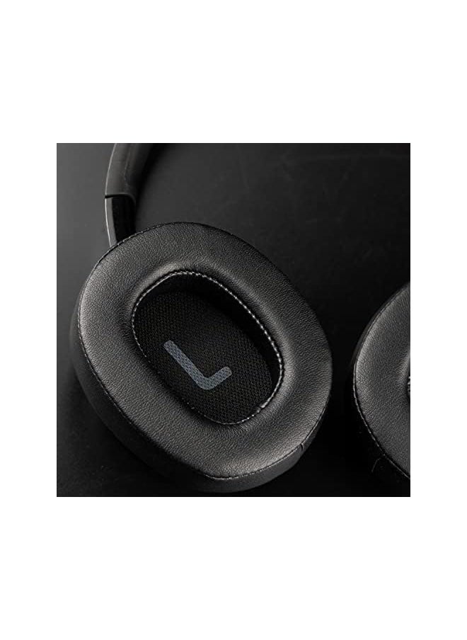 إيروريكس - قطع غيار وسادات الأذن لـ Jbl Tune 700 700Bt 710 710Bt 720 720Bt 750 750Bt 750Btnc 760 760Nc 770 770Nc وسائد الأذن مع رغوة بروتينية أكثر نعومة وعزل الضوضاء باللون الأسود - Image 1