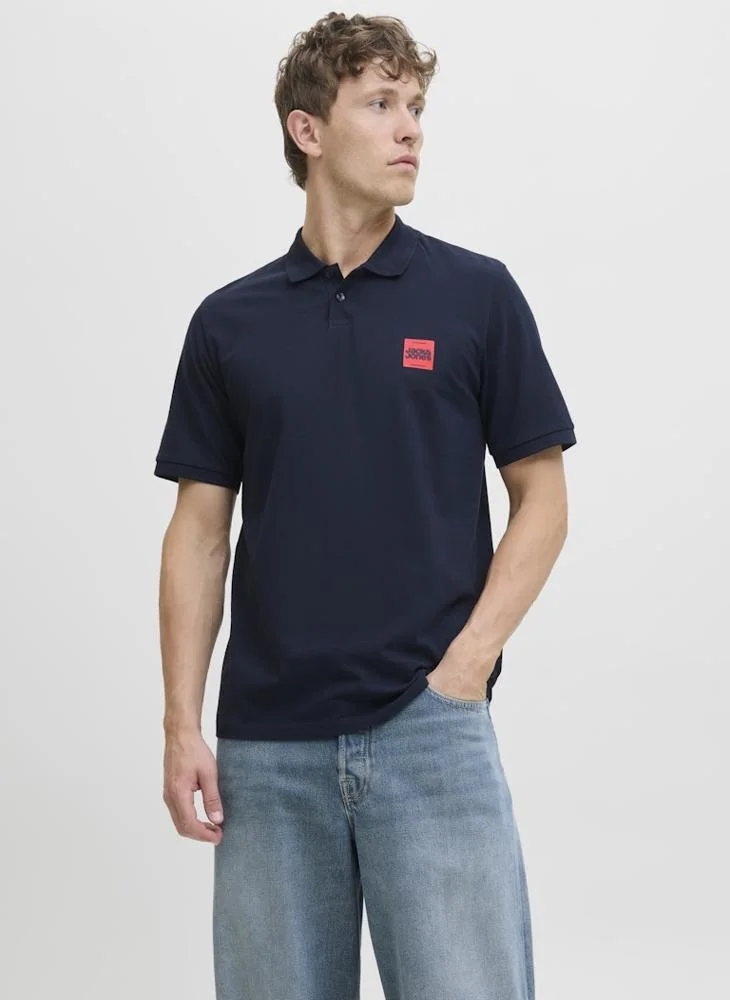 JACK & JONES Jjbrandy Short Sleeve Polo