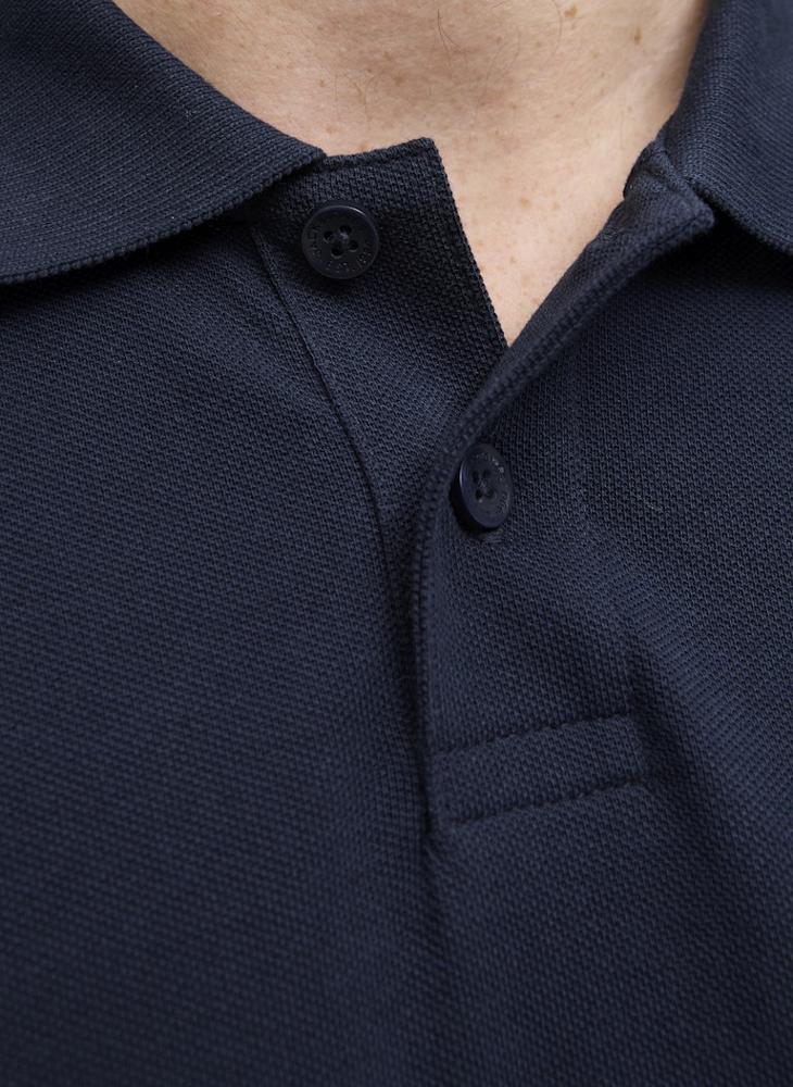 جاك اند جونز جيه جيه براندي بولو بأكمام قصيرة - Image 3