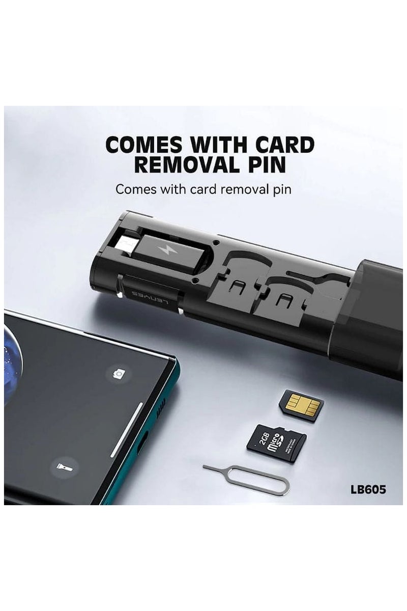 LENYES LB605 Versatile 5-in-1 Storage and Charging Companion for All Your Devices - Image 2