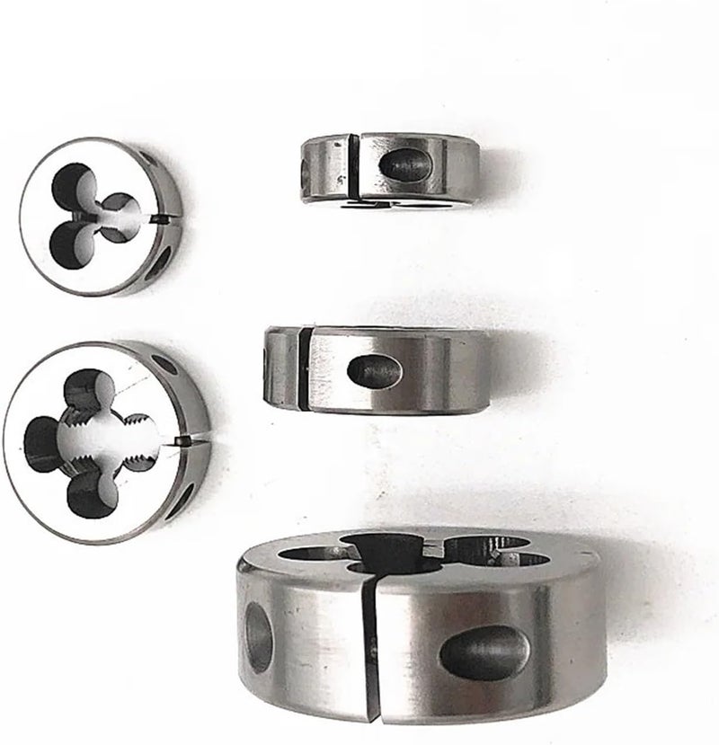 Round Threading Dies Round Threading Die HSSE Metric ar-d Fine Thread Round Die M1.6 M1.8 M2 M2.2 M2.5 M2.6 M3 M3.5 M4 M4.5 M5 M5.5 M6 M7 M8 M9 Screw Threading Dies(M9X1)(M5x0.9) - Image 4