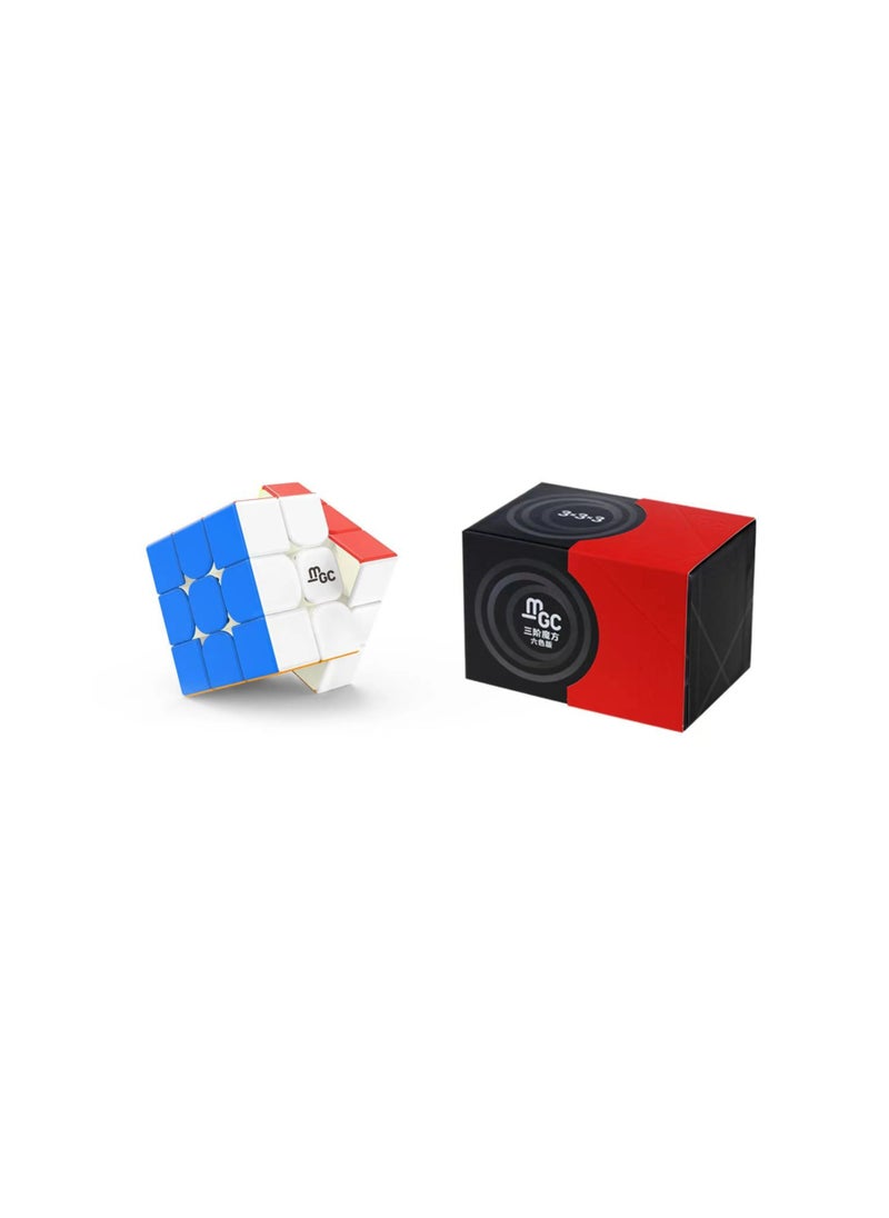 واي جيه YJ MGC 3X3 PRO V2 مكعب السرعة المغناطيسي بدون ملصقات  - Image 1