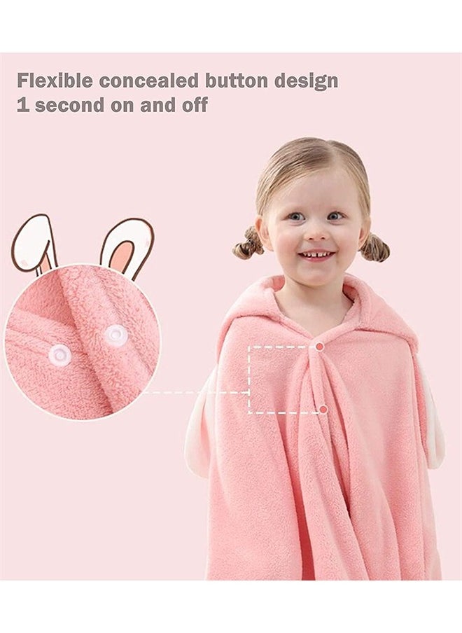 Gonice - Baby Bath Towel Ultra Soft Hooded Towel Highly Absorbent Bathrobe Blanket Toddlers Shower Gifts for Kids 0-10 Years - Image 1