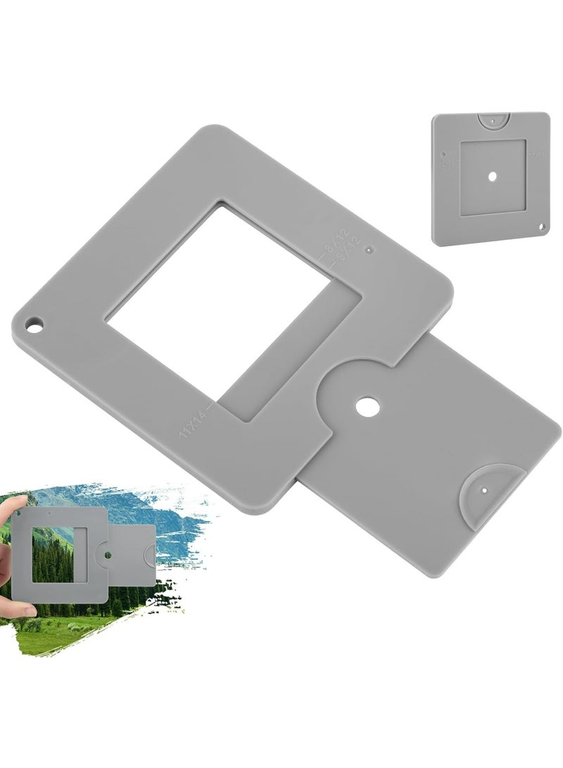 View Finder, View Catcher with Sliding Mechanism for Photography, Drawing, Sketching - Image 1