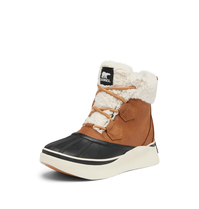 SOREL Women's Out N About lV Chillz Waterproof Boot - Taffy, Black - 11 - Image 1