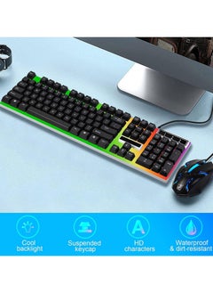 G21 Led Gaming Keyboard With Mouse Set Black  - Image 3