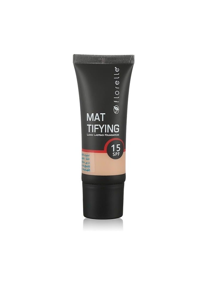 florelle F MAT TIFYING LONG LASTING FOUNDATION 04