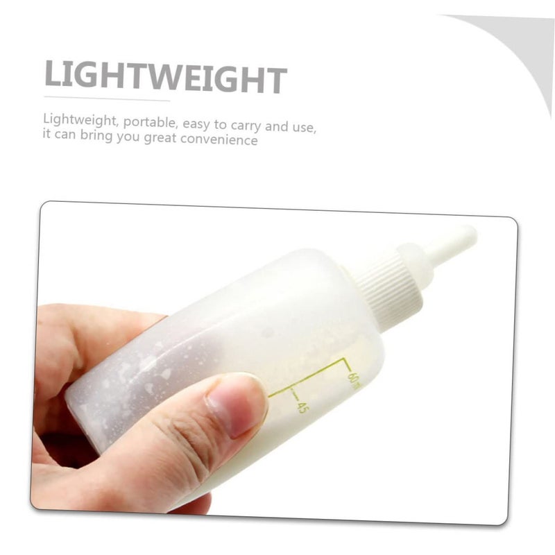 5 Sets Kitten Nursing Bottle for Newborn Puppies and Kittens Lightweight Portable Easy Clean Hand Feeding - Image 3