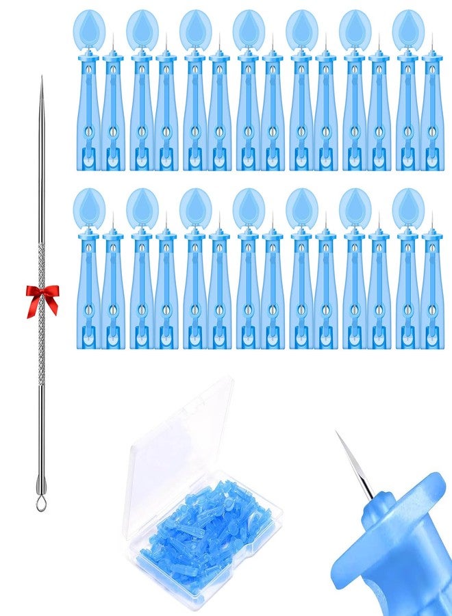Ybaoo 65Pcs Disposable Blackhead and Blemish Remover Tools for Acne, Whitehead, Comedone Removal - Pimple Popper Set for Travel,Salon and Home Use - Image 1