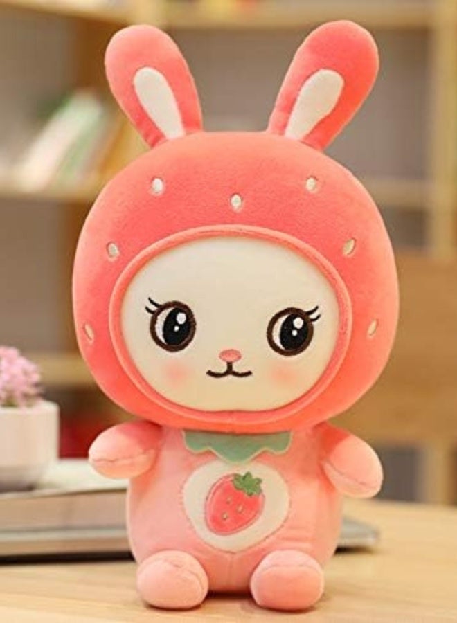 Cuddles Cute Marshmallow Cat With Cap Stuffed Animal Plush, Gifts For Kids, Soft Toys For Girls & Boys  12 Inch  - Image 1