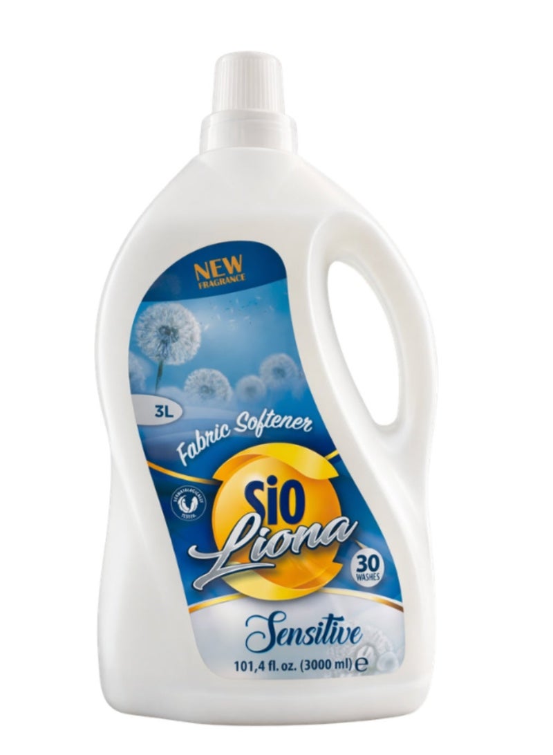 SIO Fabric Softener – Sensitive 3000 ml × 6 | Superior Softness & Gentle Fragrance - Image 2