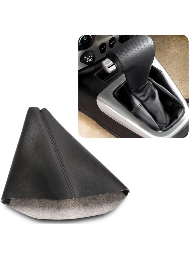 KBH Auto Gear Shift Knob Cover for Hummer H3 2005-2011 Vinyl Microfiber Leather Vehicle Shift Shifter Boot Cover Replacement Black - Image 1