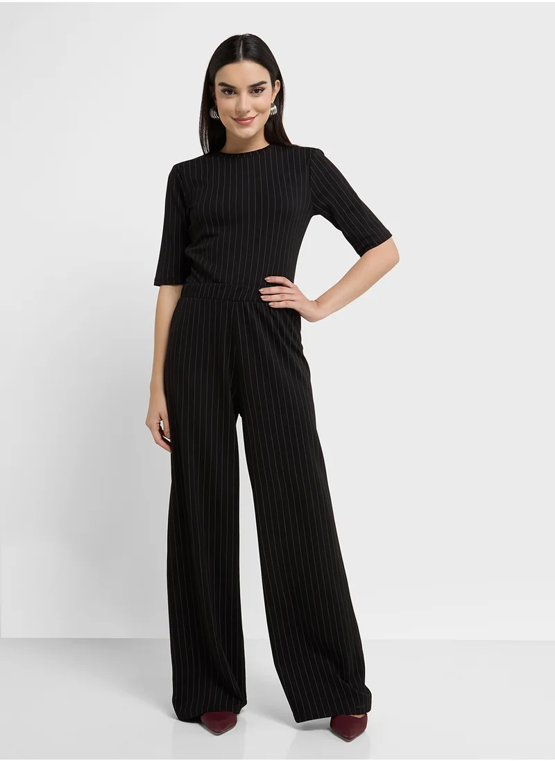 French Connection Regina Jersey Wide Leg Pants